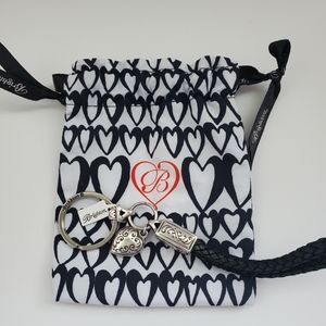 NWT Brighton KING'S ROAD KEY FOB/KEYCHAIN